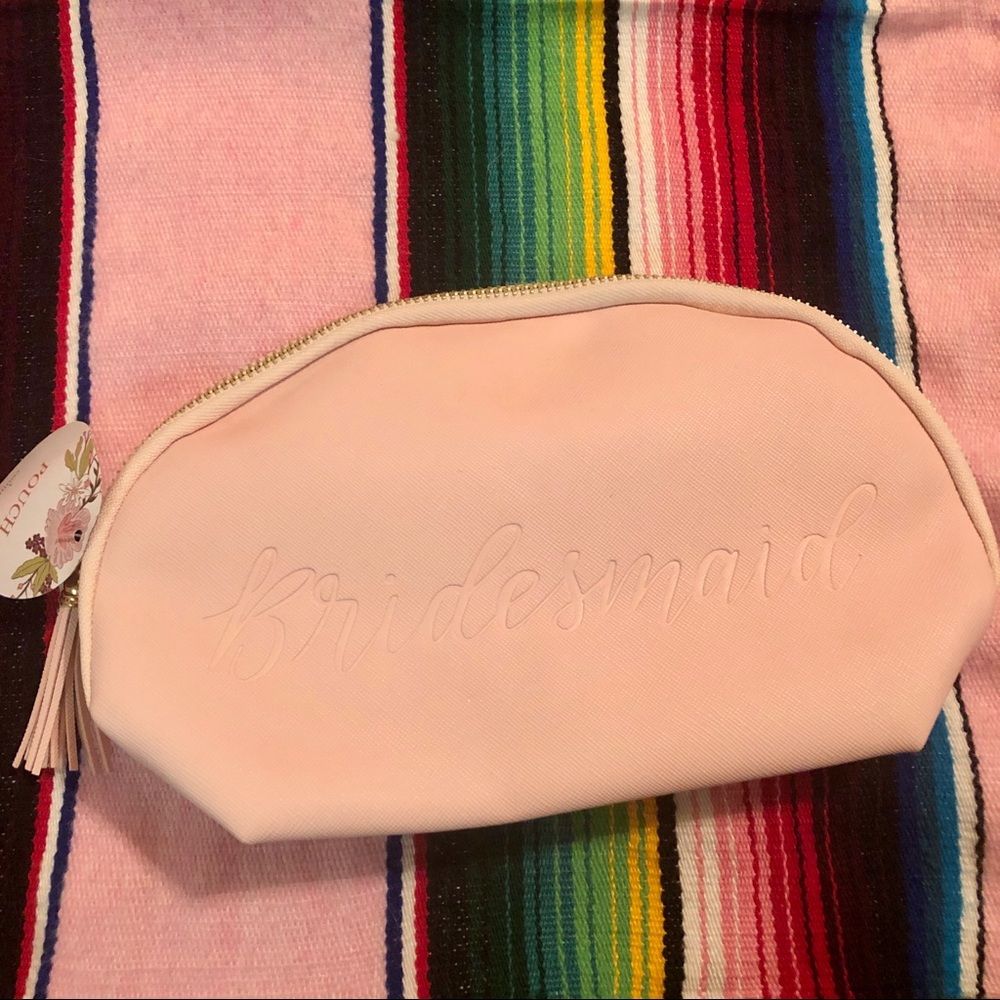 Bridesmaid Makeup Pouch